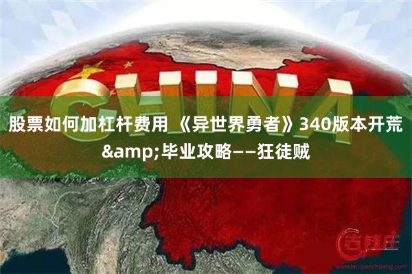 股票如何加杠杆费用 《异世界勇者》340版本开荒&毕业攻略——狂徒贼