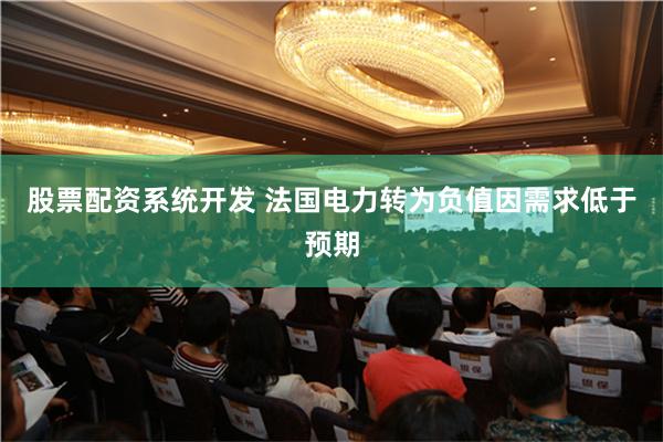 股票配资系统开发 法国电力转为负值因需求低于预期