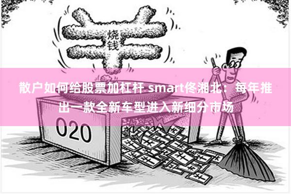 散户如何给股票加杠杆 smart佟湘北：每年推出一款全新车型进入新细分市场