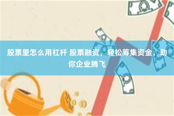 股票里怎么用杠杆 股票融资，轻松筹集资金，助你企业腾飞