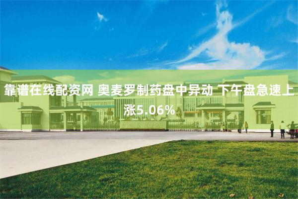 靠谱在线配资网 奥麦罗制药盘中异动 下午盘急速上涨5.06%