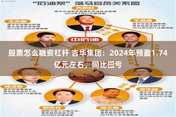 股票怎么融资杠杆 吉华集团：2024年预盈1.74亿元左右，同比扭亏