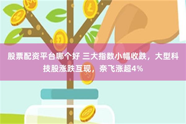 股票配资平台哪个好 三大指数小幅收跌，大型科技股涨跌互现，奈飞涨超4%