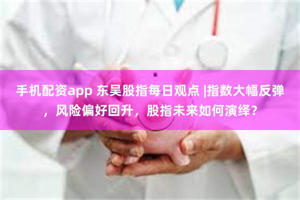 手机配资app 东吴股指每日观点 |指数大幅反弹，风险偏好回升，股指未来如何演绎？