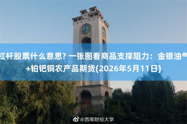 杠杆股票什么意思? 一张图看商品支撑阻力：金银油气+铂钯铜农产品期货(2026年5月11日)