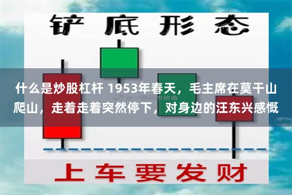 什么是炒股杠杆 1953年春天，毛主席在莫干山爬山，走着走着突然停下，对身边的汪东兴感慨