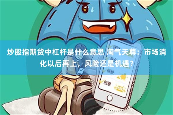 炒股指期货中杠杆是什么意思 淘气天尊：市场消化以后再上，风险还是机遇？