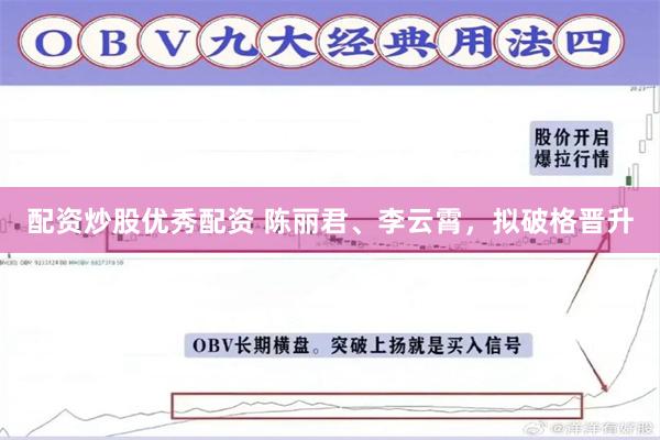 配资炒股优秀配资 陈丽君、李云霄，拟破格晋升