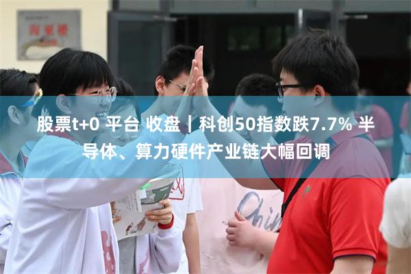 股票t+0 平台 收盘｜科创50指数跌7.7% 半导体、算力硬件产业链大幅回调