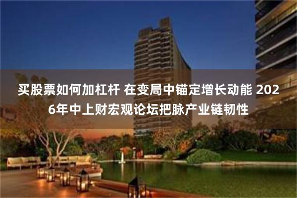 买股票如何加杠杆 在变局中锚定增长动能 2026年中上财宏观论坛把脉产业链韧性