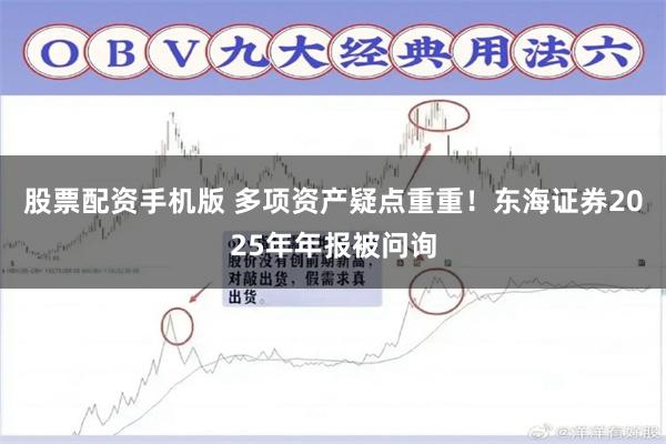 股票配资手机版 多项资产疑点重重！东海证券2025年年报被问询