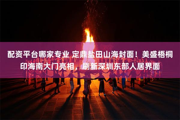 配资平台哪家专业 定鼎盐田山海封面！美盛梧桐印海南大门亮相，刷新深圳东部人居界面