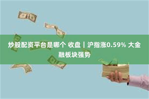 炒股配资平台是哪个 收盘｜沪指涨0.59% 大金融板块强势
