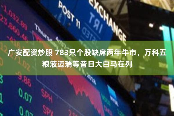广安配资炒股 783只个股缺席两年牛市，万科五粮液迈瑞等昔日大白马在列